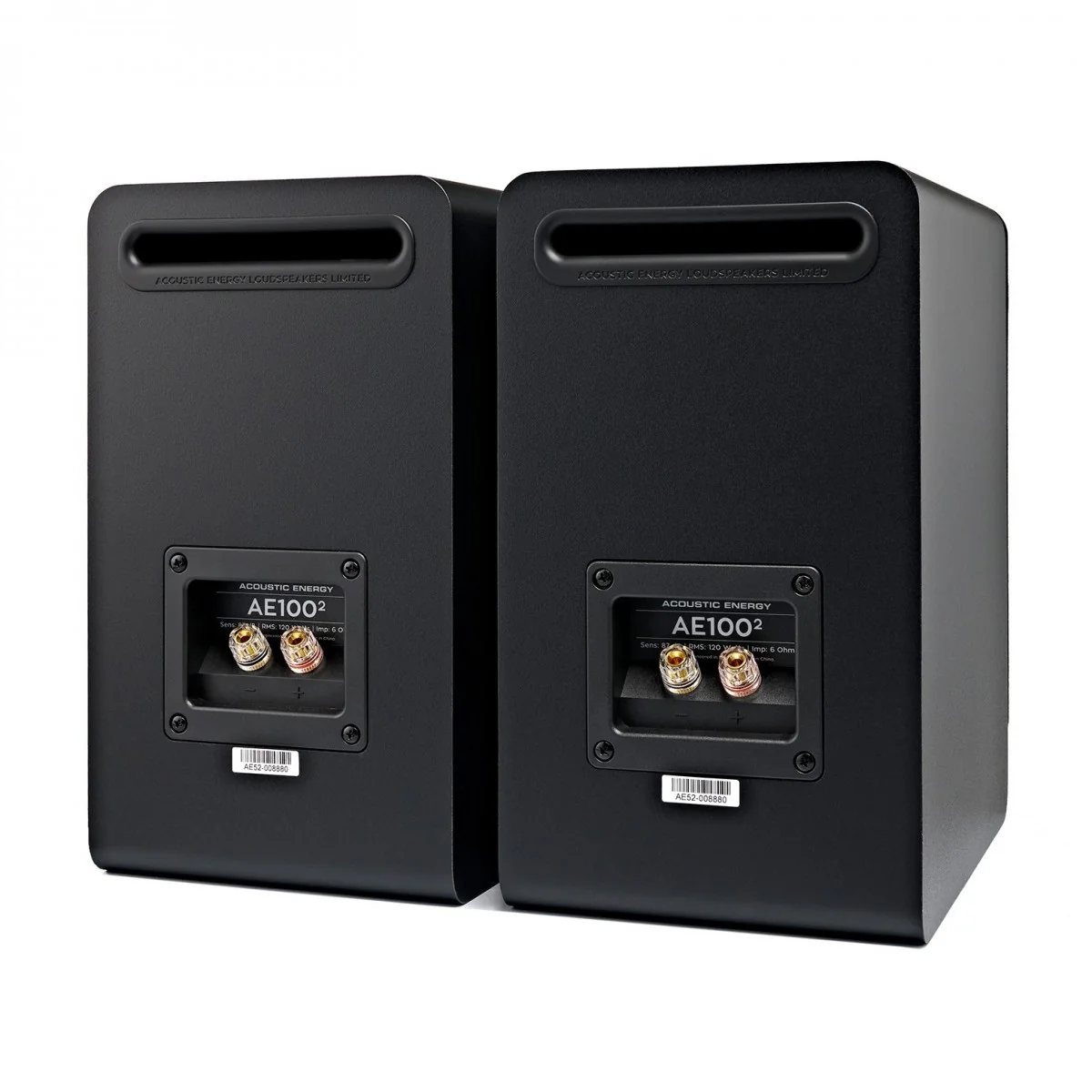 Yamaha AS501 Integrated Stereo Amplifier with Acoustic Energy AE100 MK2 Bookshelf Speakers Pair Black HiFi Package - Image 5