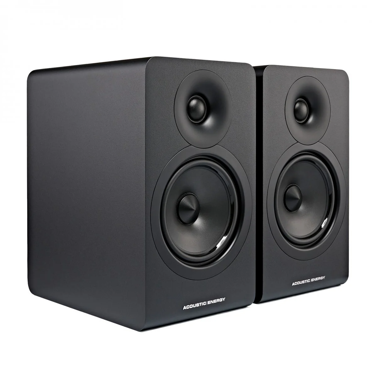 Yamaha AS501 Integrated Stereo Amplifier with Acoustic Energy AE100 MK2 Bookshelf Speakers Pair Black HiFi Package - Image 7