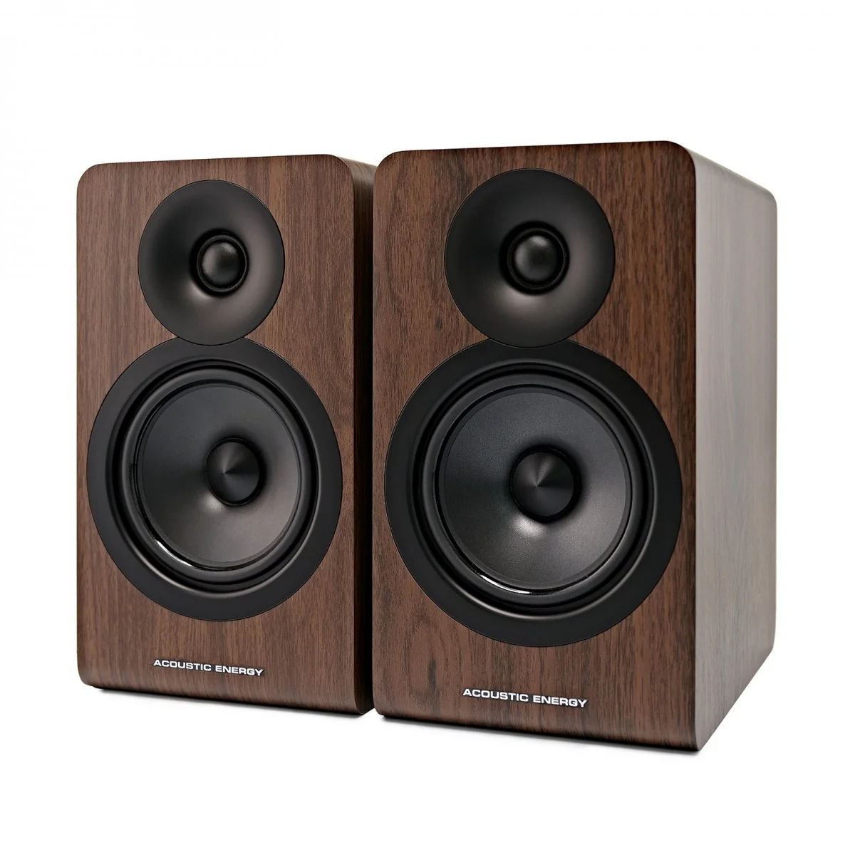 Yamaha AS501 Integrated Stereo Amplifier with Acoustic Energy AE100 MK2 Bookshelf Speakers Pair Walnut HiFi Package - Image 8