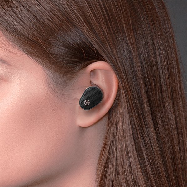 Yamaha TWE5B True Sound Wireless Earbuds Black - Image 5