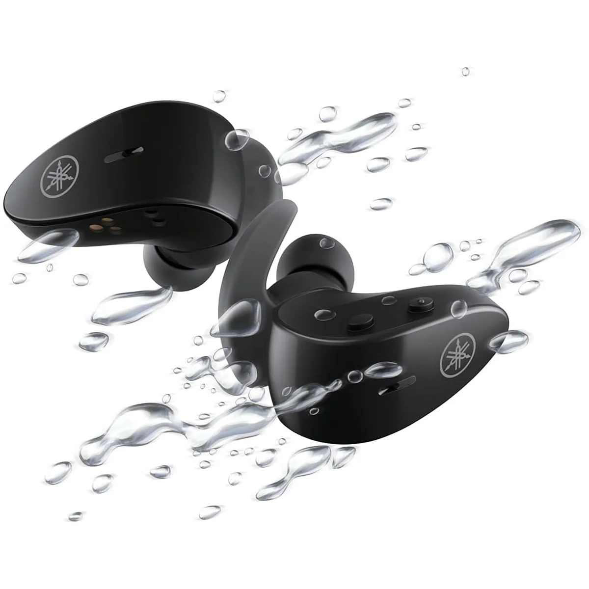 Yamaha TW-ES5A True Sound Wireless Earbuds Black - Image 4
